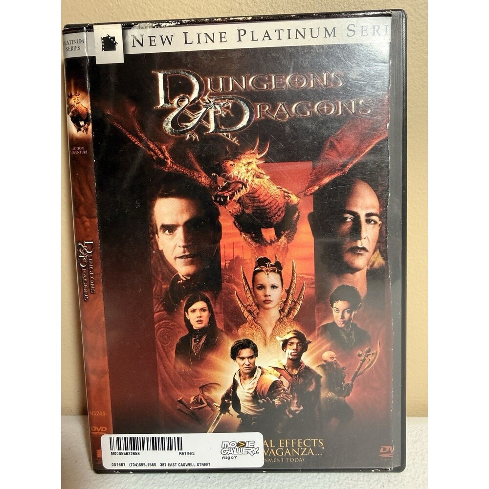 Dungeons & Dragons Widescreen DVD